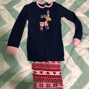 Girls Christmas pjs! 🦌